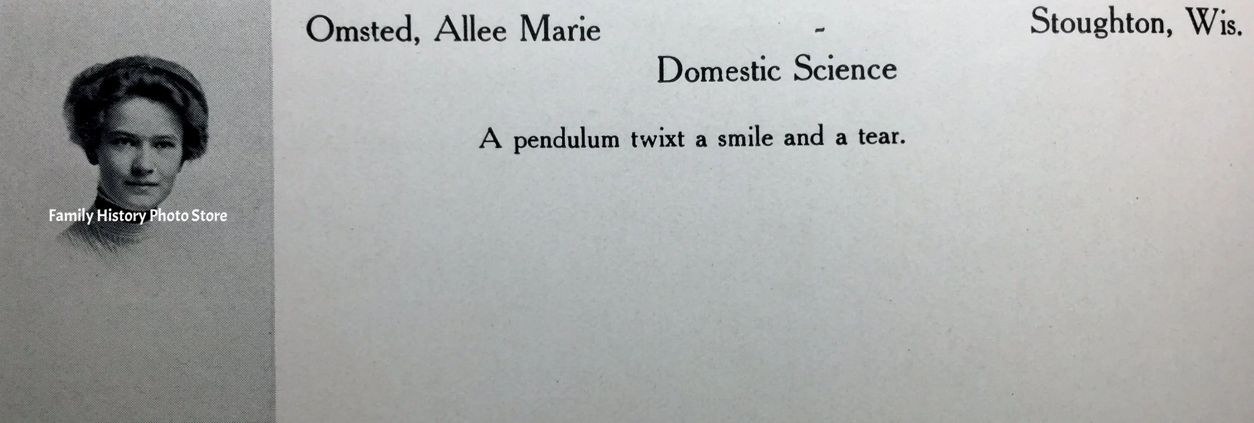 Allee Marie (Omsted) (Greene) Wilson