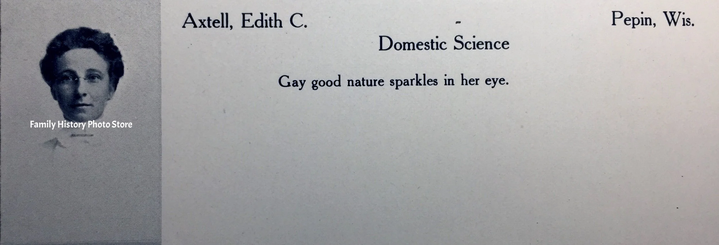 Edith C (Axtell) Jensen