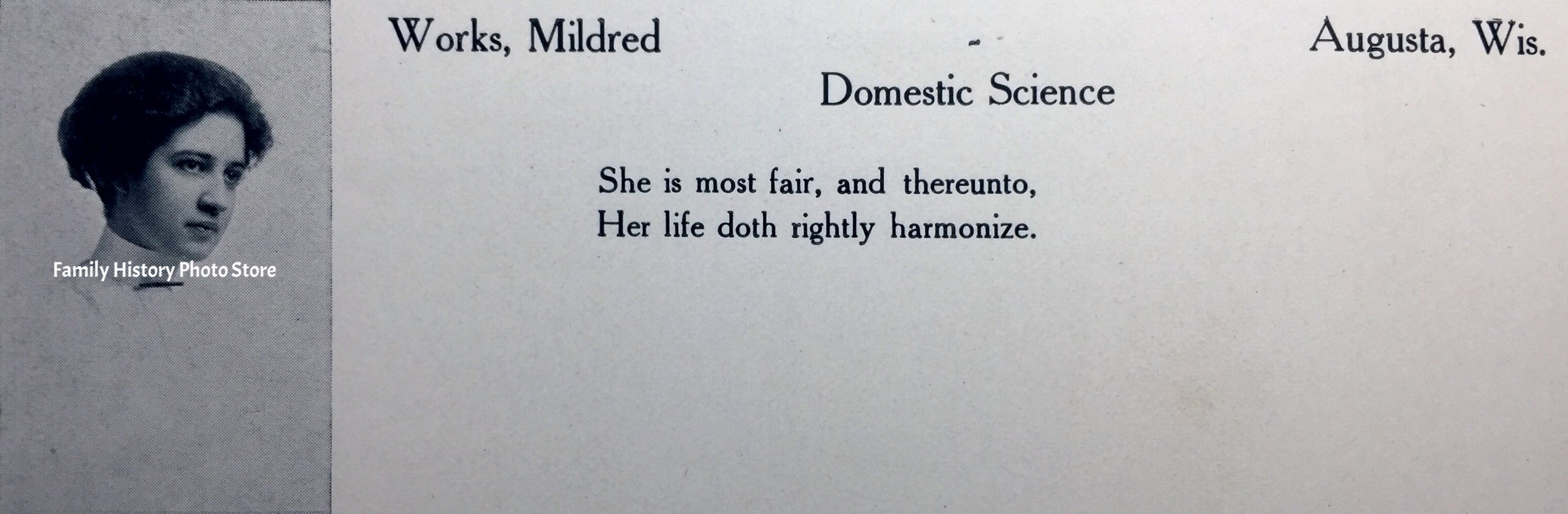 Emma Mildred (Works) Grant