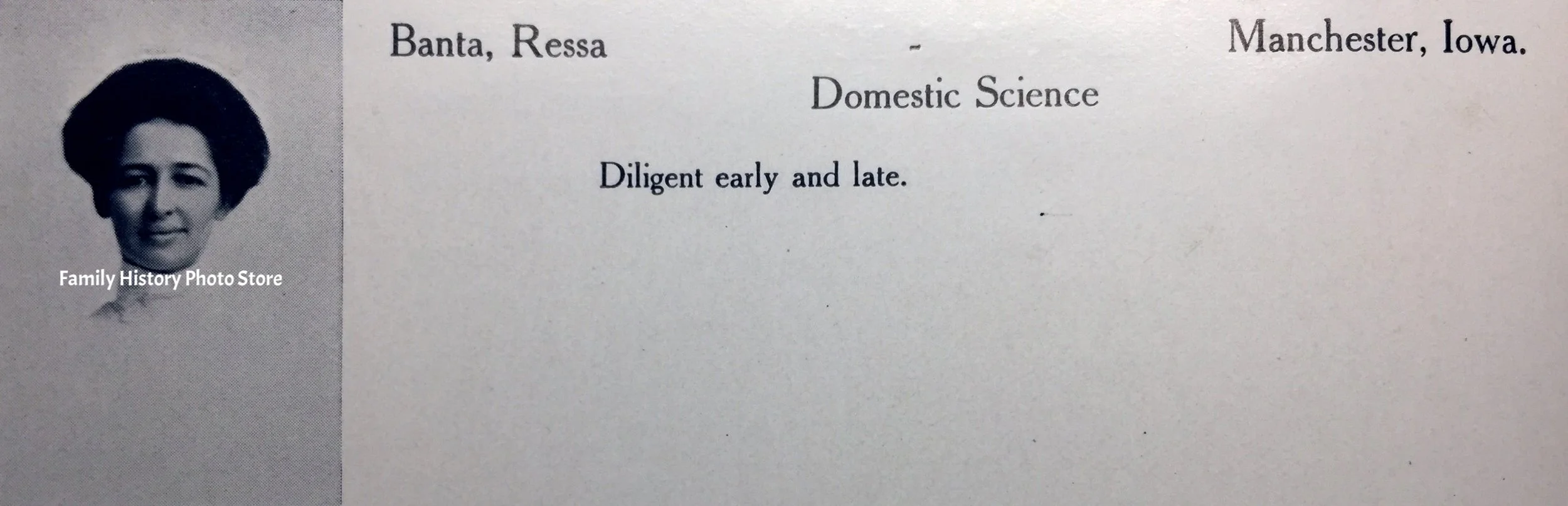 Ressa (Banta) Keiser