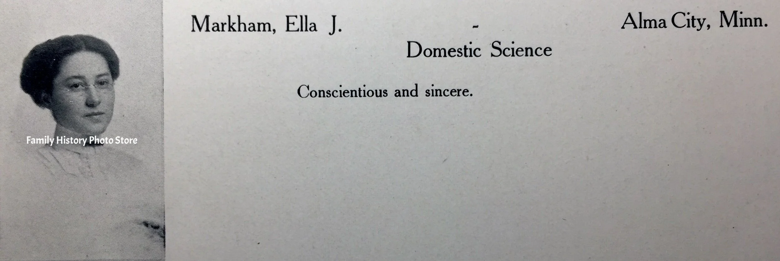 Ellen Jane 'Ella' Markham