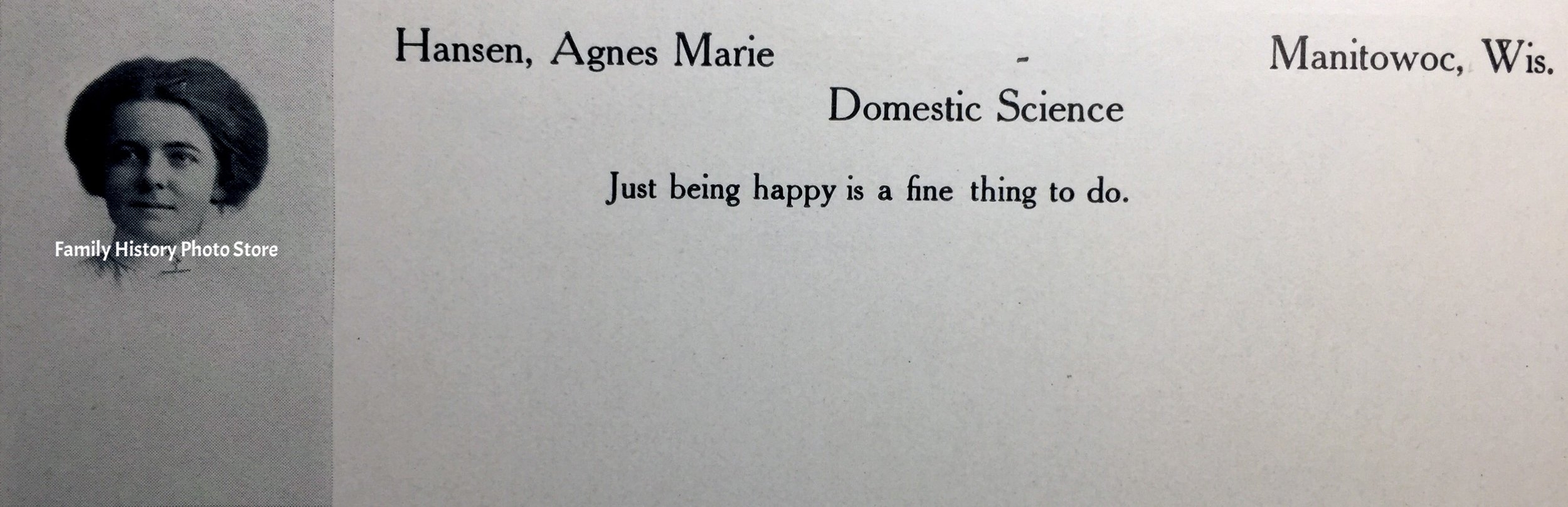 Agnes Marie (Hansen) Ertz