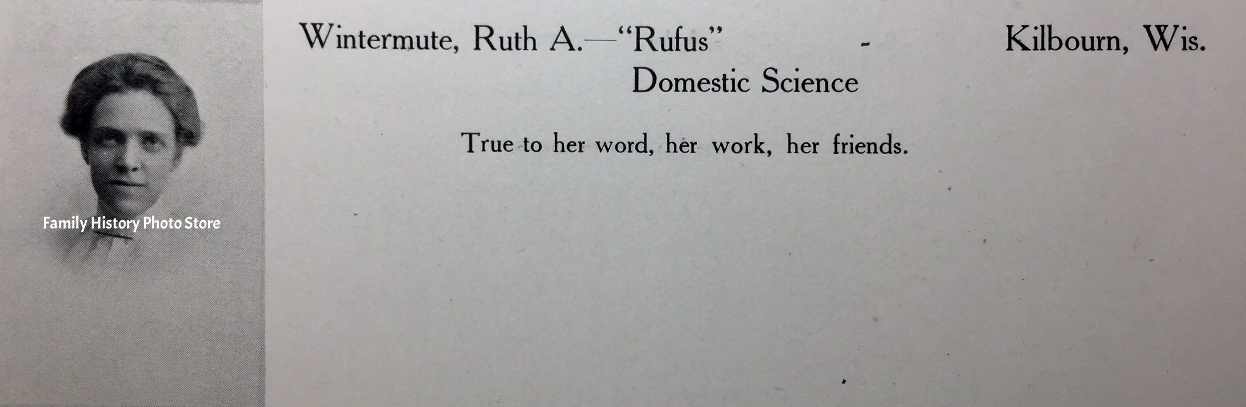 Ruth A (Wintermute) Hutty