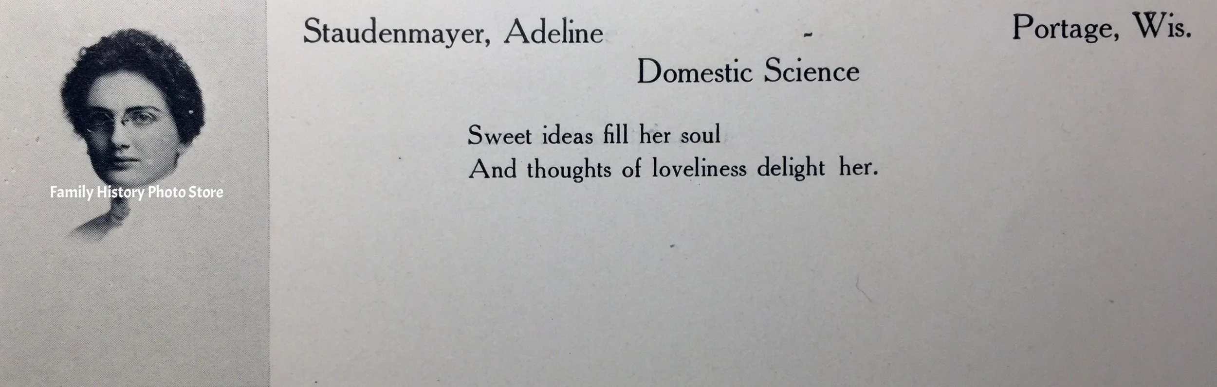 Adeline (Staudenmayer) Haeuser