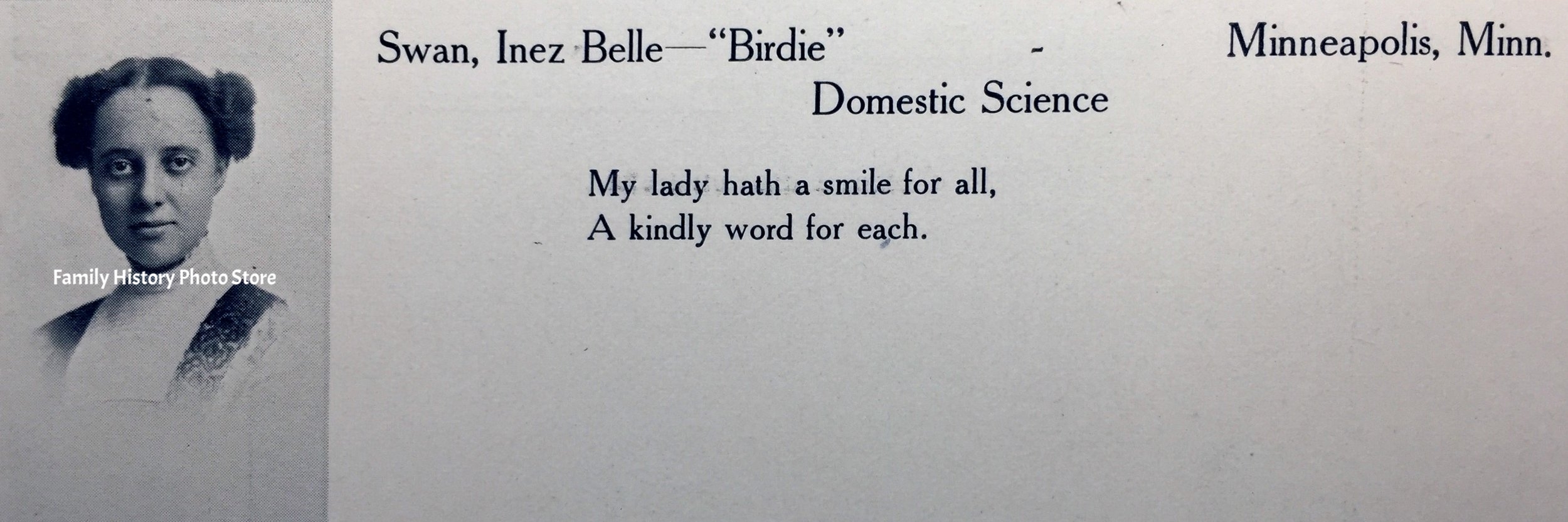 Inez Belle (Swan) Scheffler