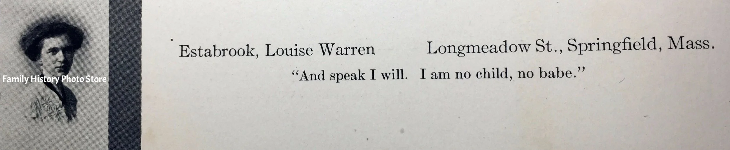 Louise Warren (Estabrook) Marsh