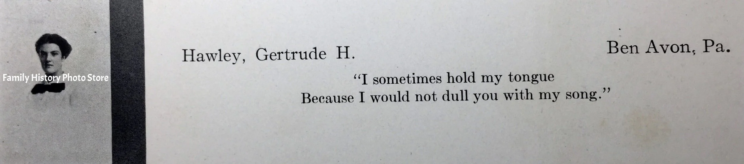 Gertrude Helen Hawley