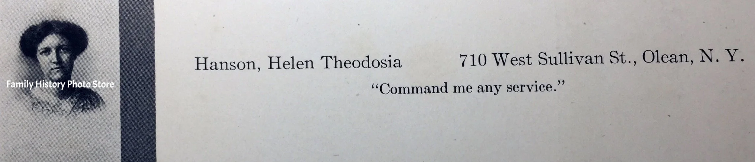 Helen Theodosia (Hanson) Miles