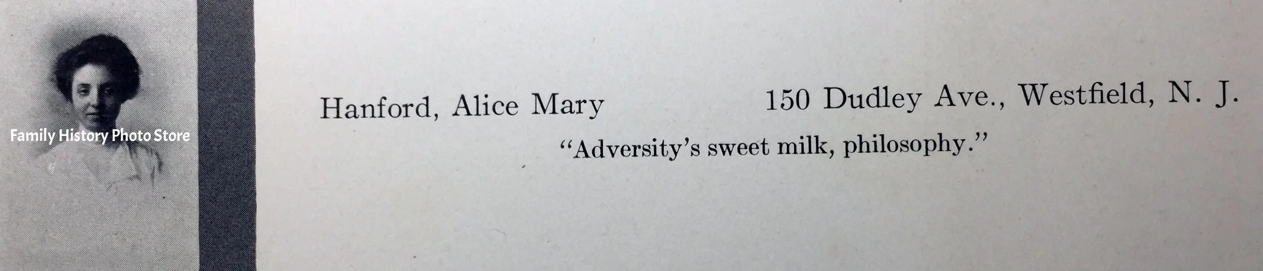 Alice Mary (Hanford) Davis