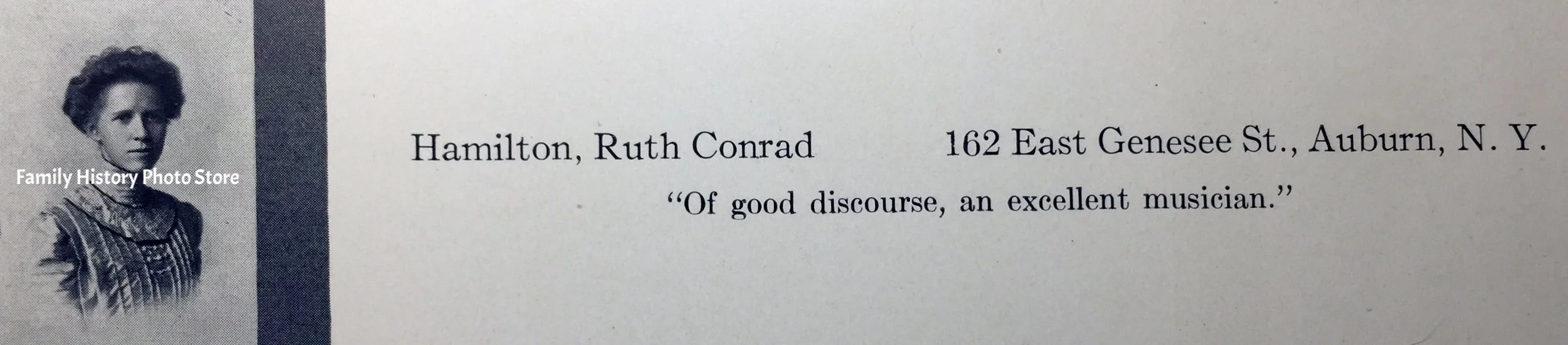 Ruth Conrad (Hamilton) Dunning