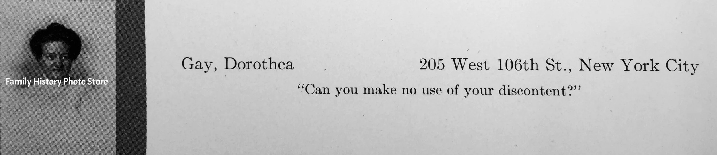 Dorothea Gay