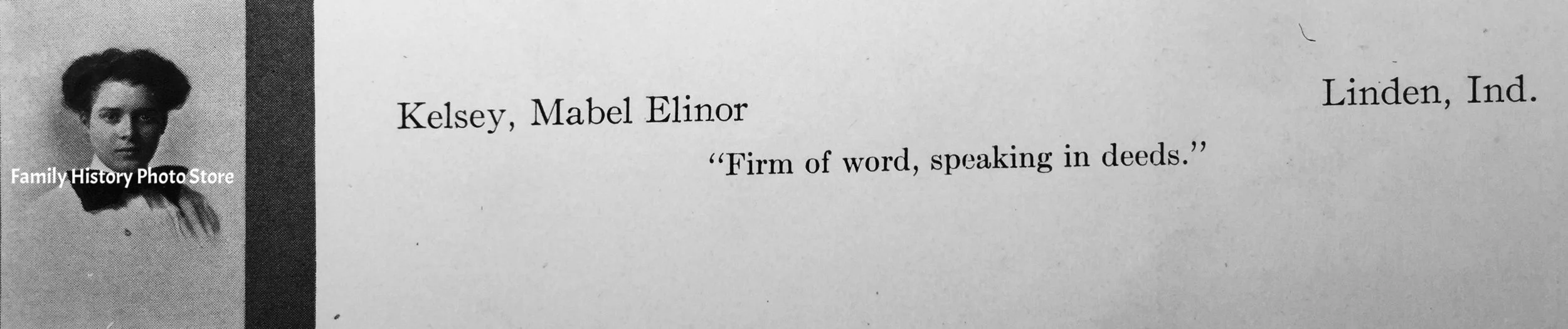 Mabel Elinor (Kelsey) DeVore