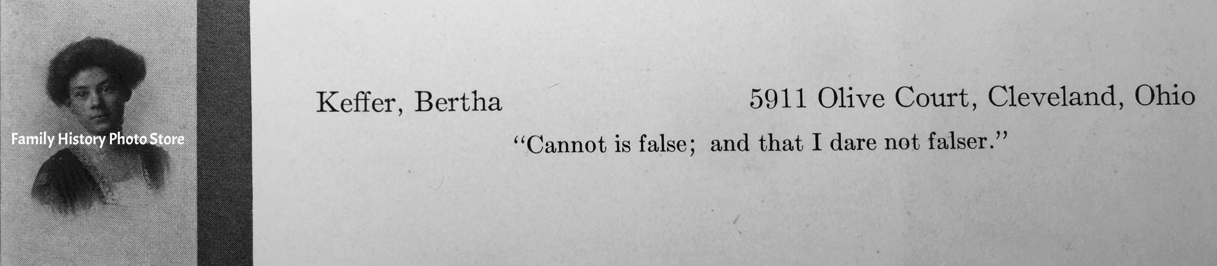 Bertha (Keffer) Titgemeyer