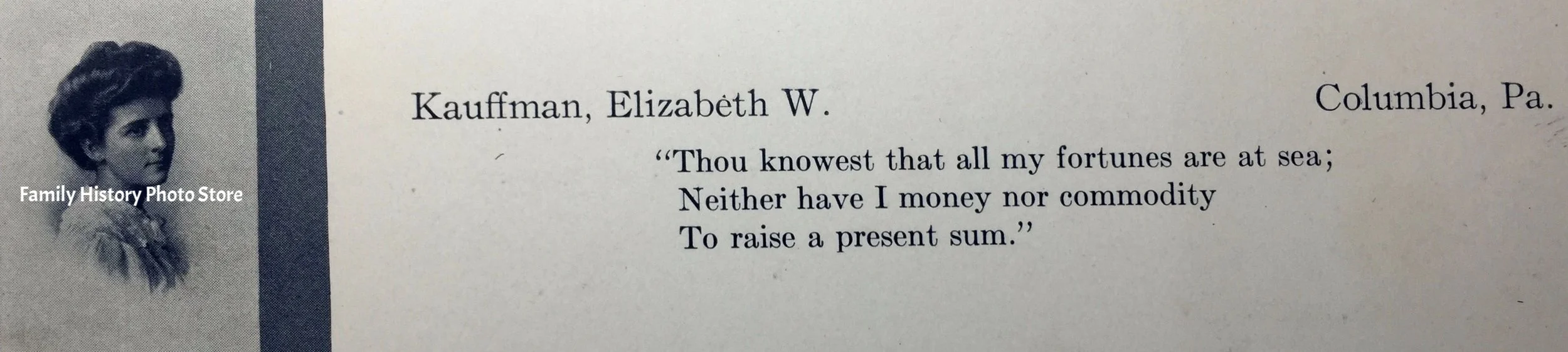 Elizabeth W Kauffman