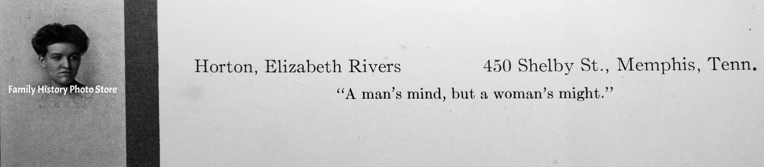 Elizabeth Rivers Horton