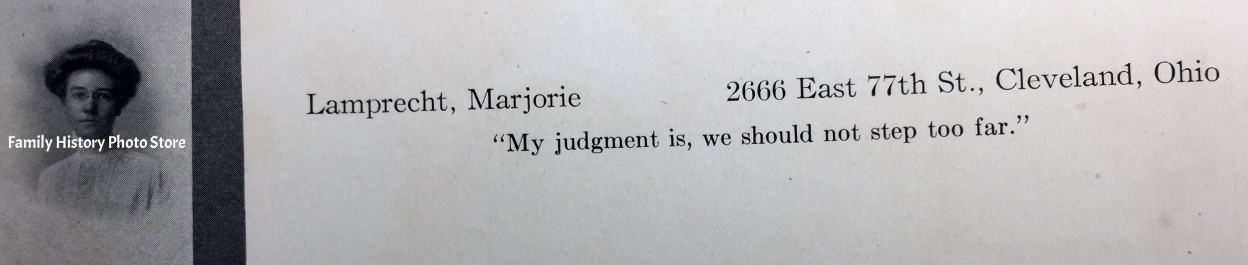 Marjorie (Lamprecht) Hackett