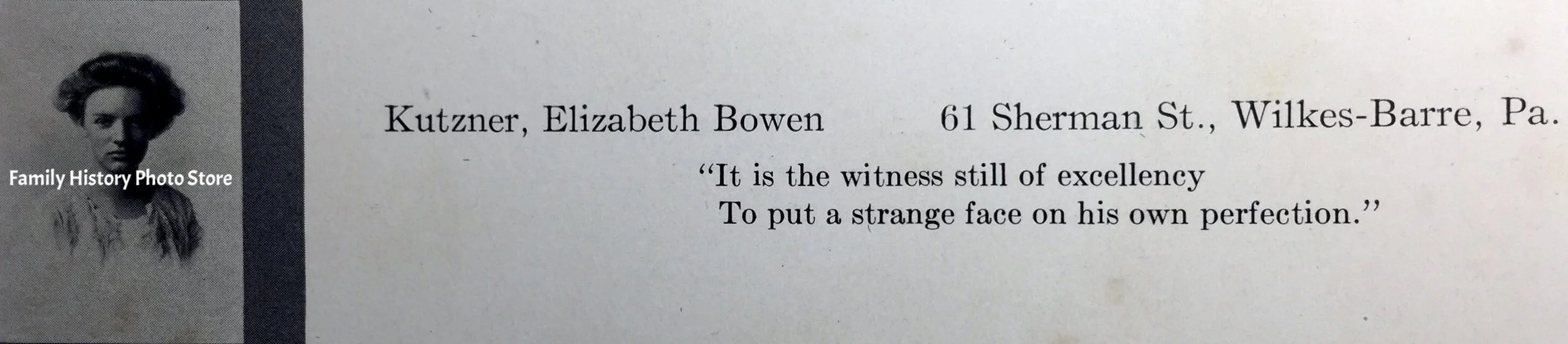 Elizabeth Bowen (Kutzner) Davies