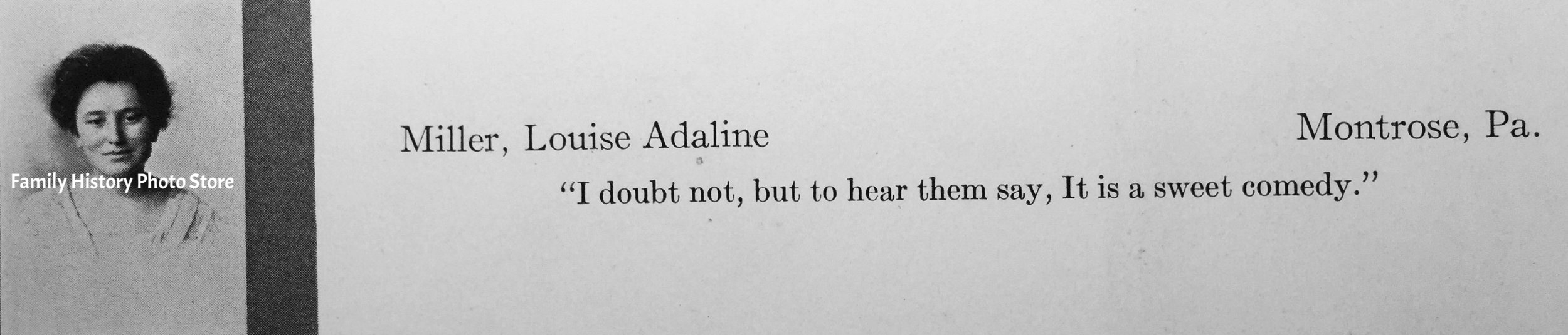 Louise Adaline (Miller) Glover