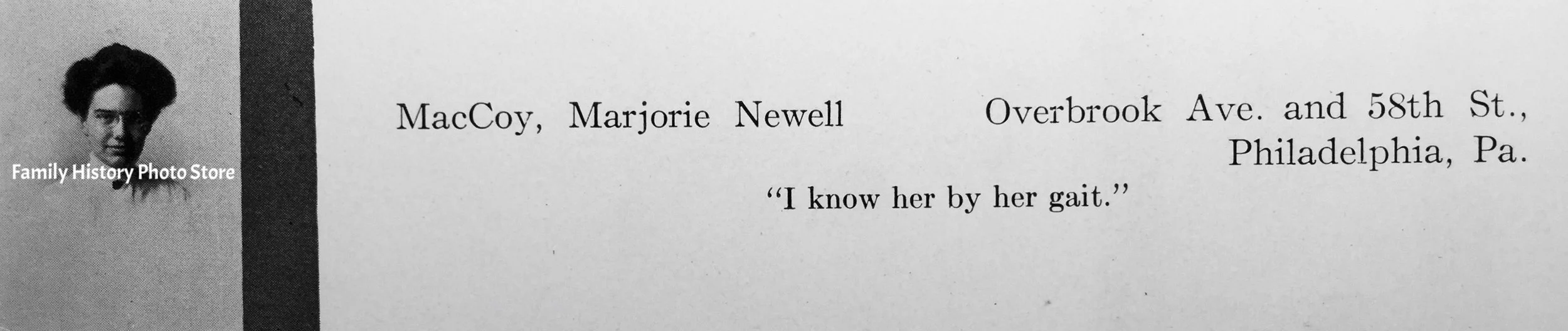 Marjorie Newell MacCoy