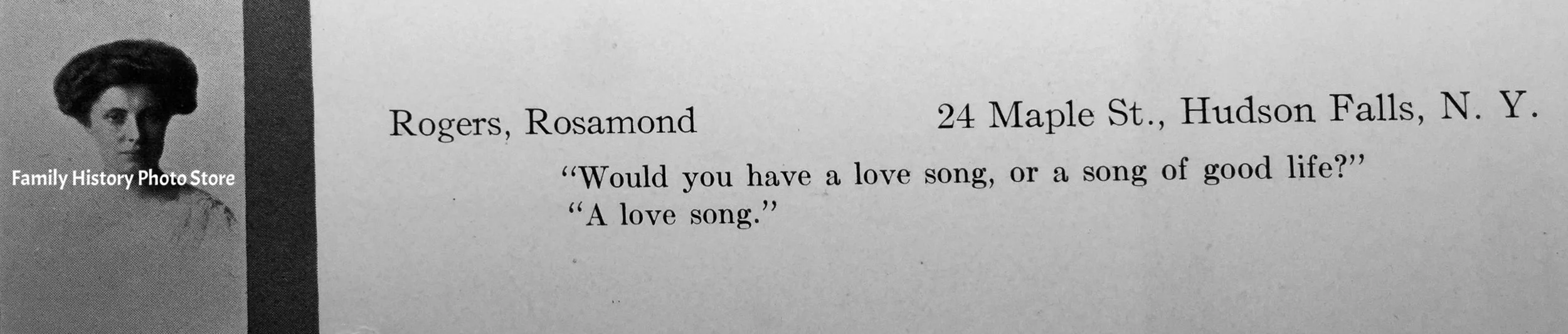 Rosamond (Rogers) (Brown) Wortendyke