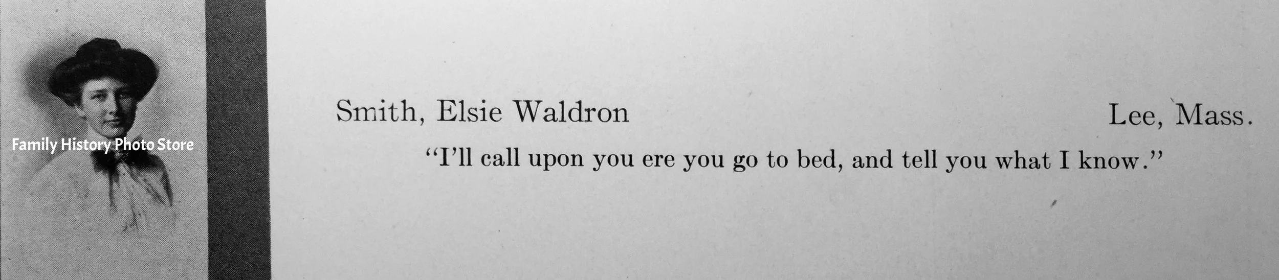 Elsie Waldron (Smith) Hommann