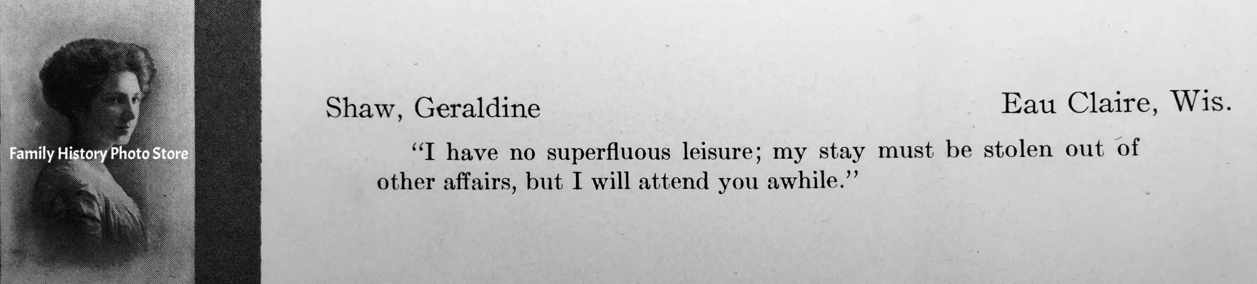 Geraldine (Shaw) Lee