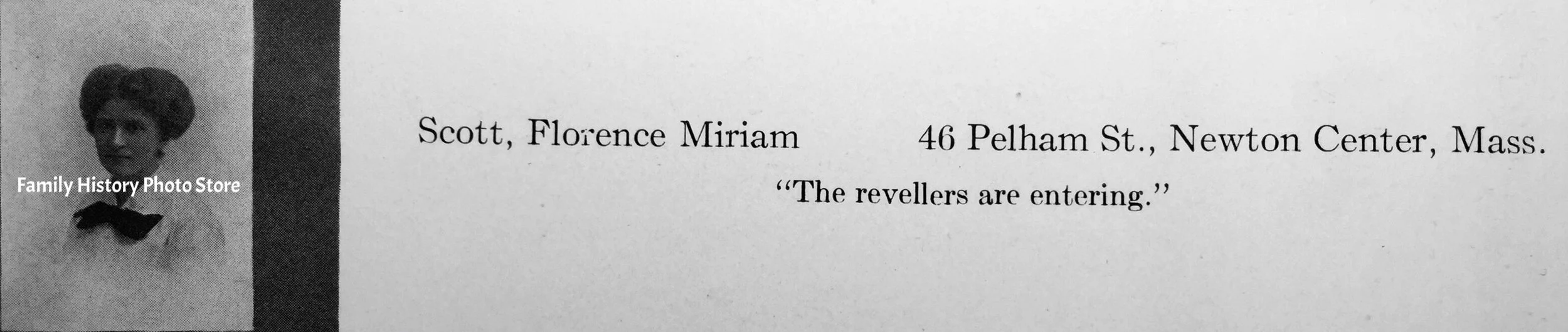 Florence Miriam (Scott) Overlees