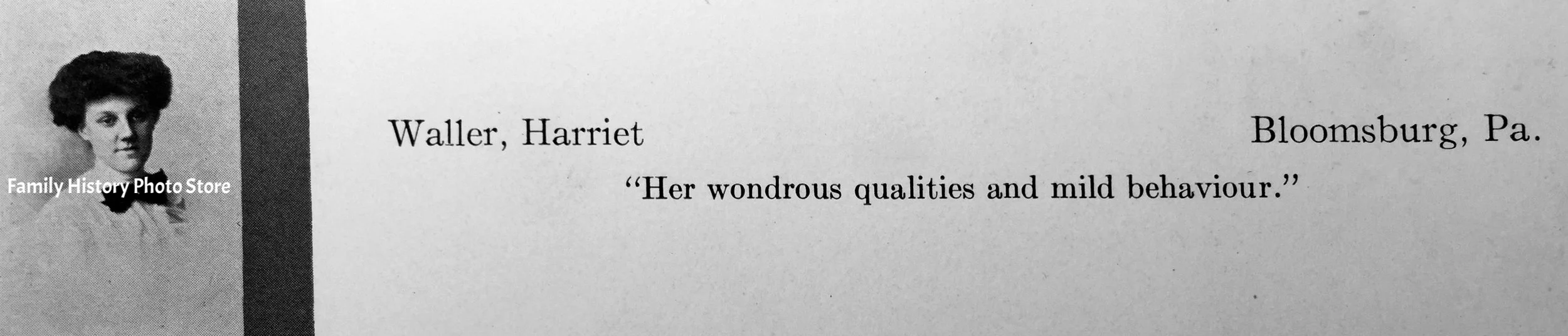 Harriet Andrews (Waller) McGown