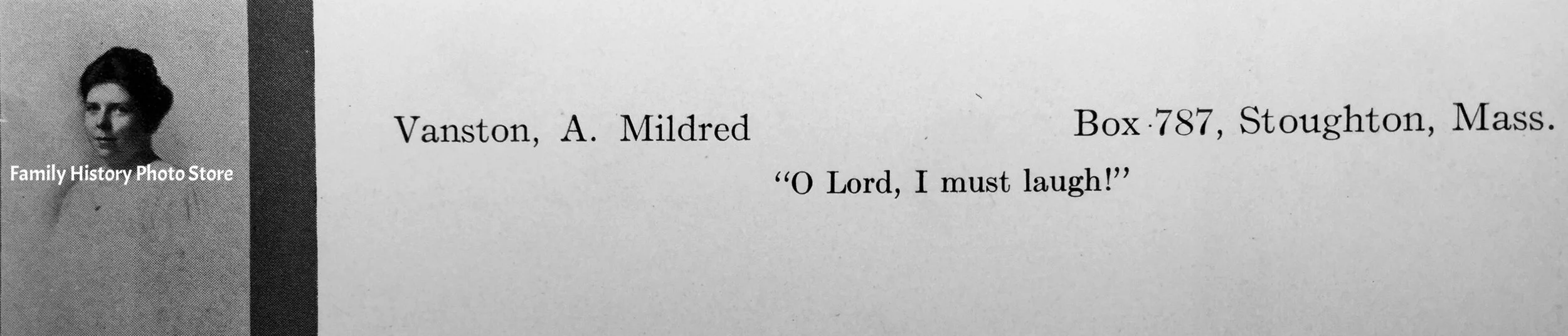 Anna Mildred Vanston