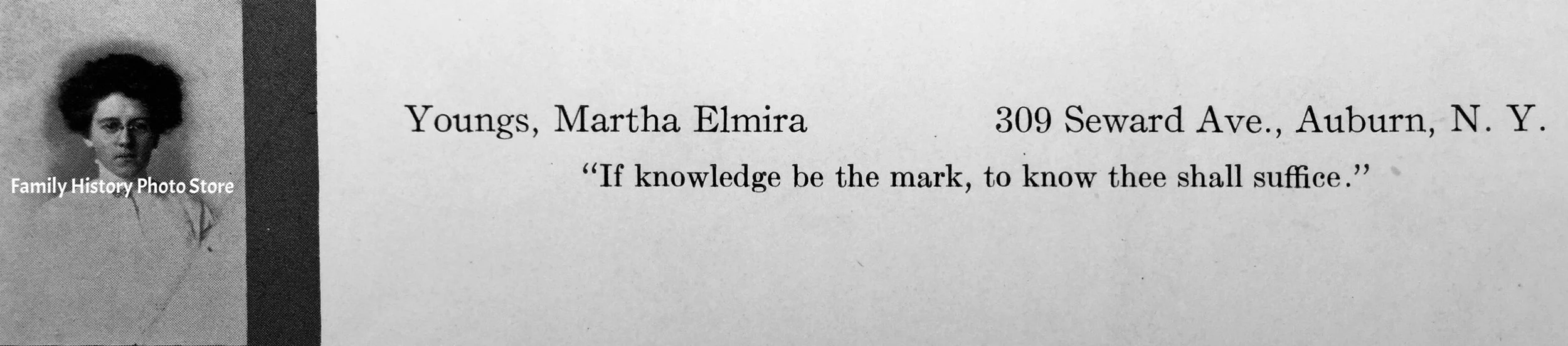 Martha Elmira Youngs