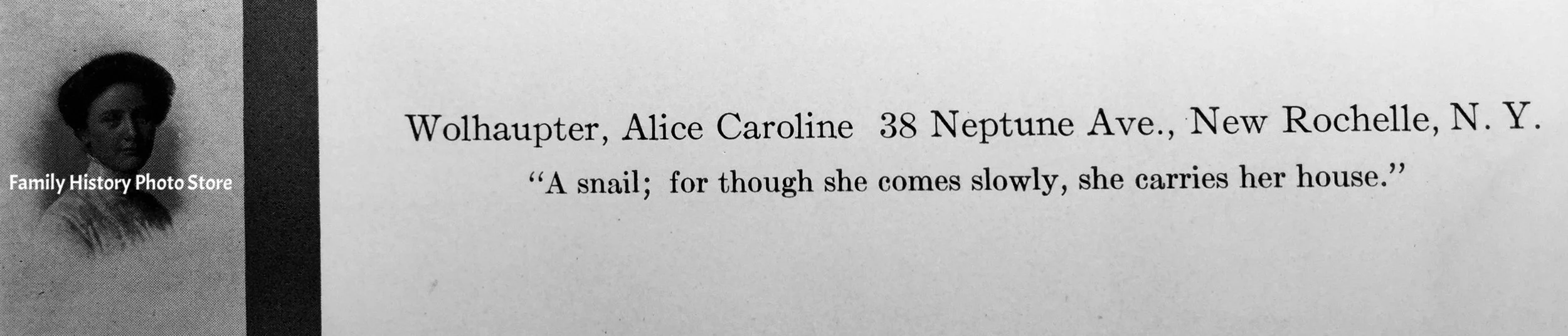 Alice Caroline Wolhaupter
