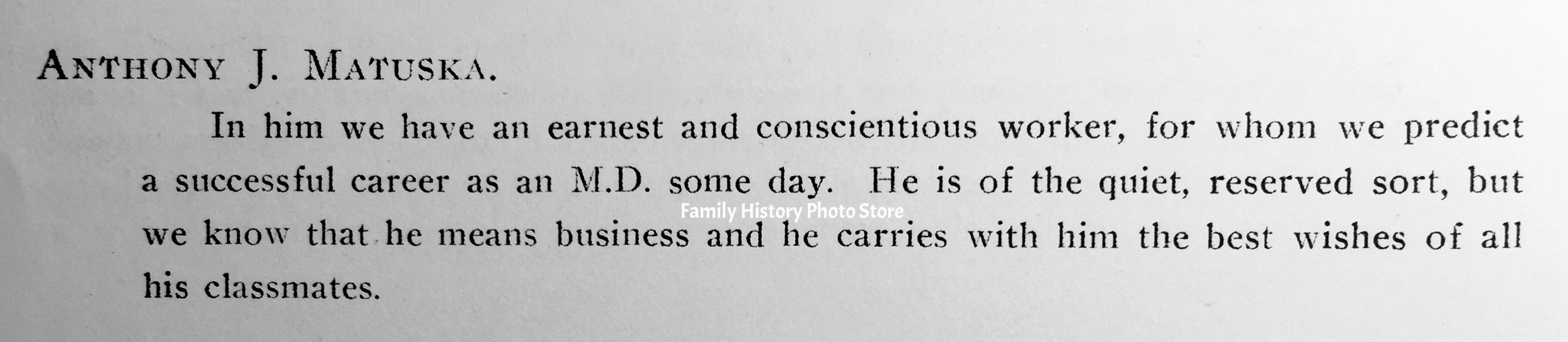 Anthony J Matuska, Dr, Capt
