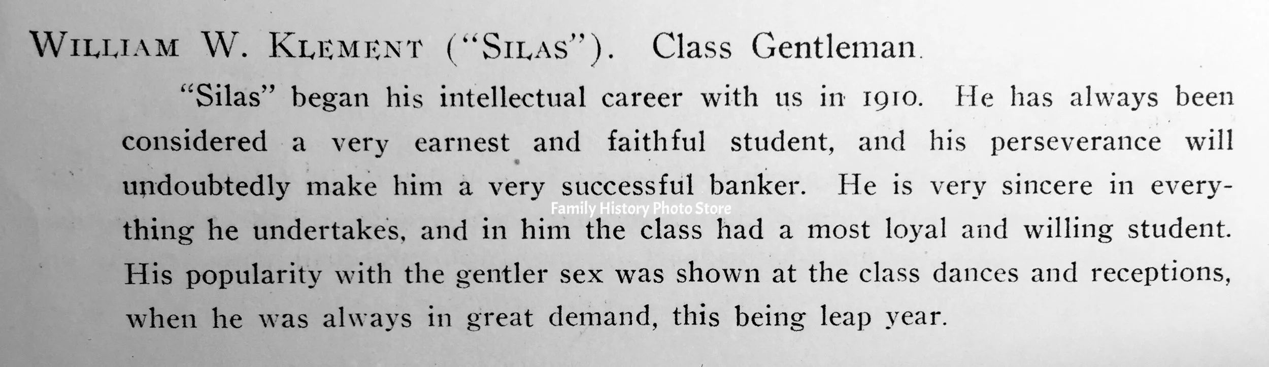 William Wolfgang Klement, Dr