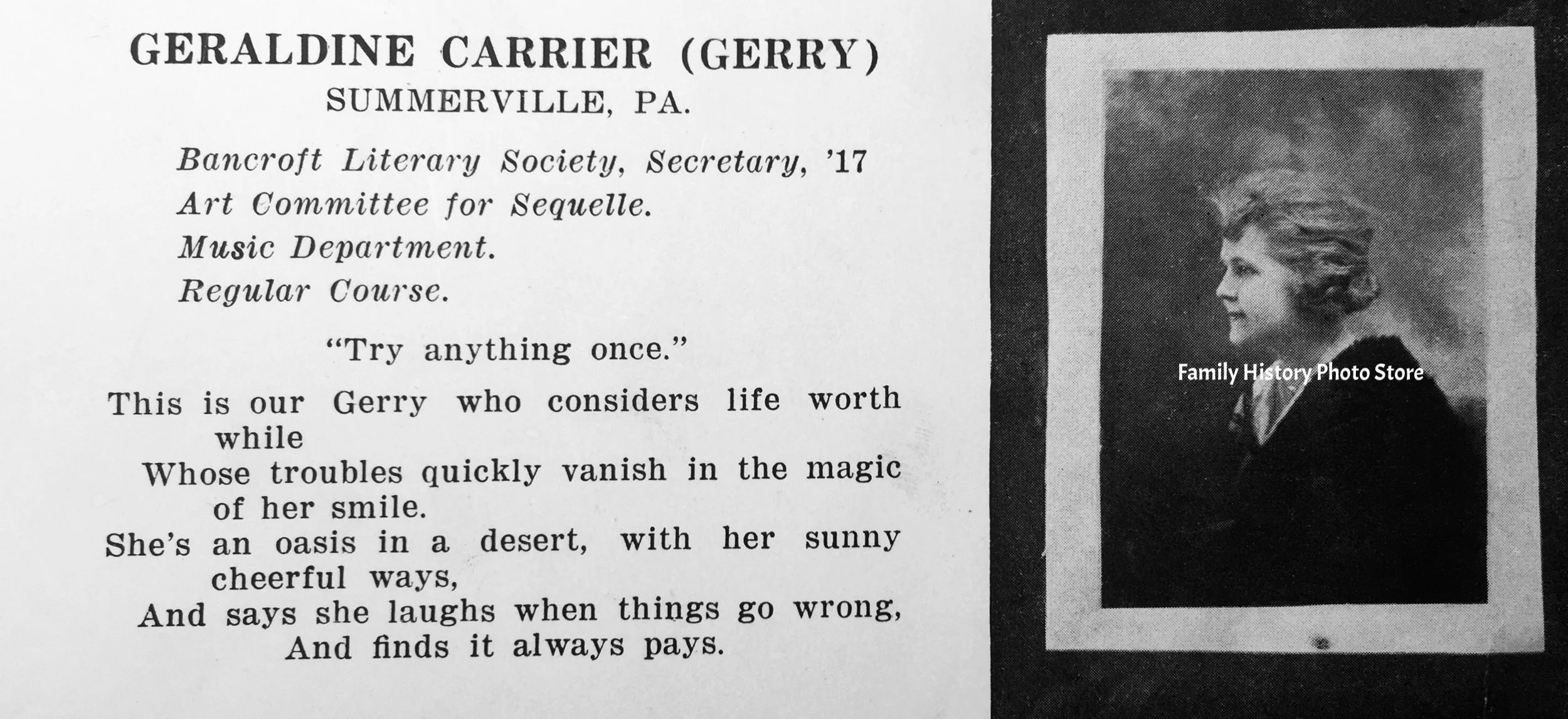 Geraldine Elizabeth (Carrier) Allison