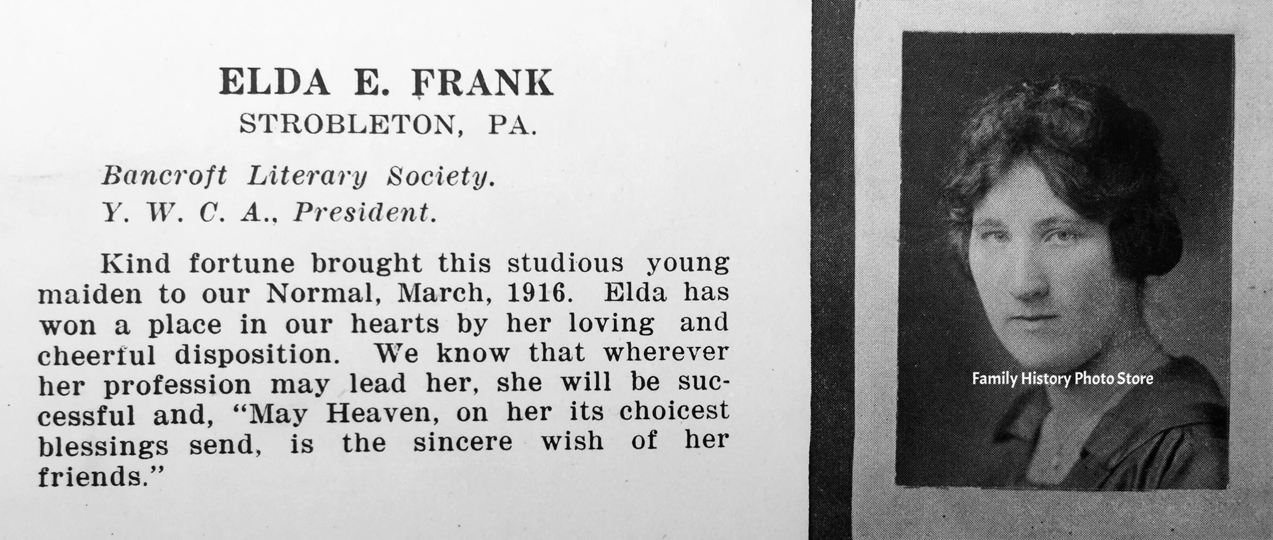 Elda Elizabeth (Frank) Detar