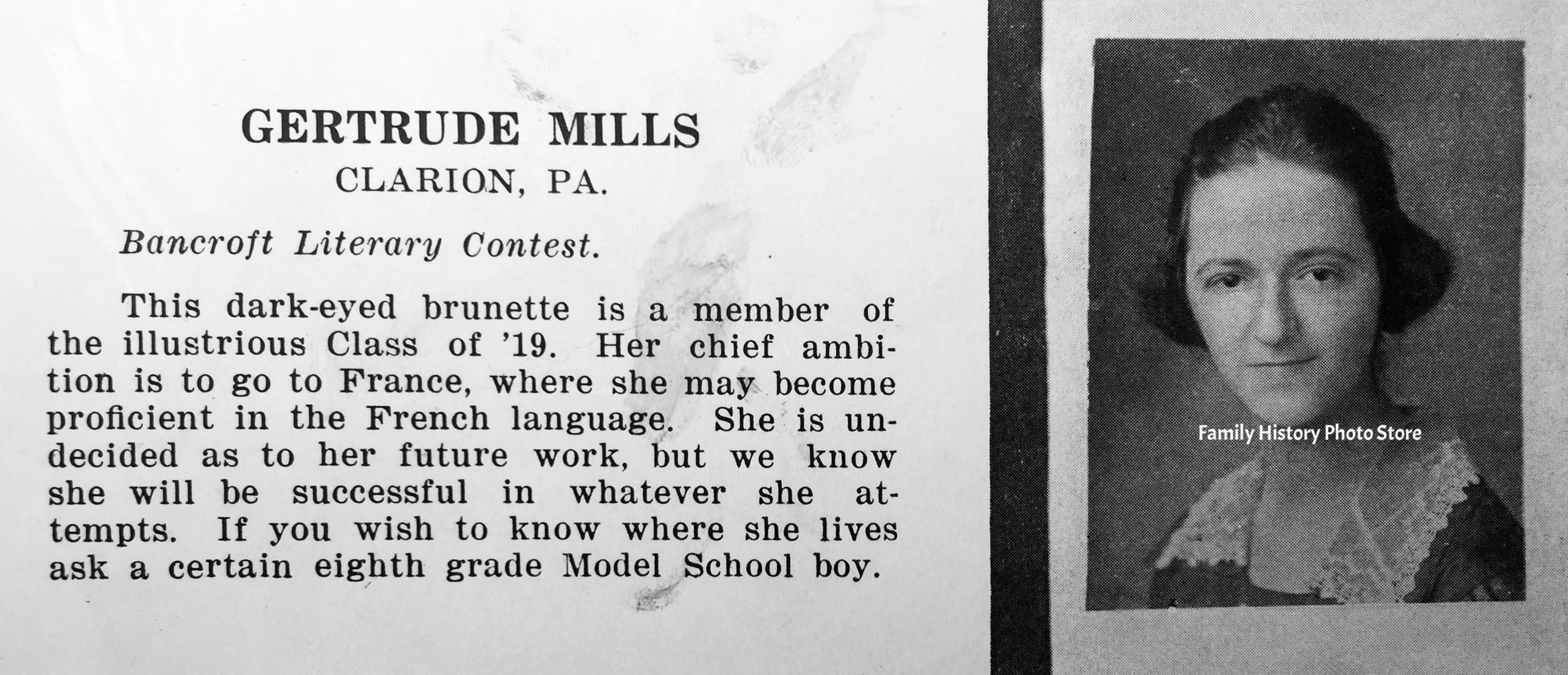 Gertrude (Mills) Borrowman