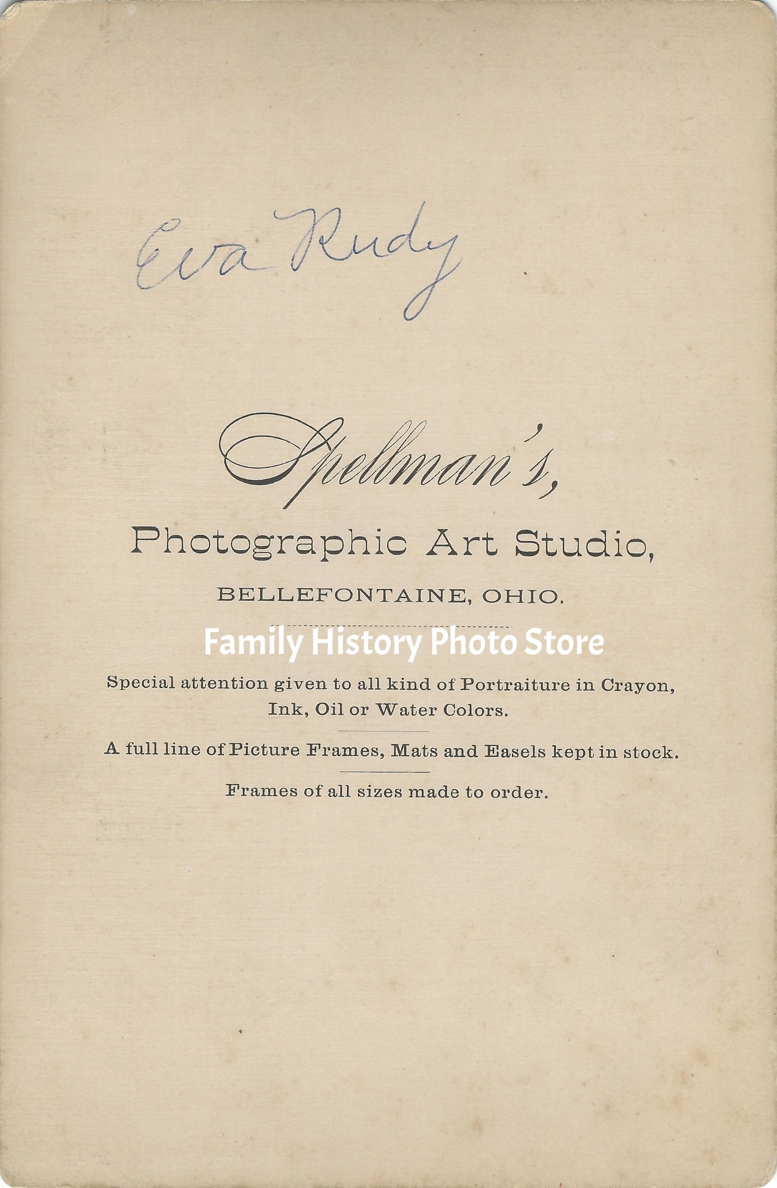 Eva Belle (Rudy) Butler