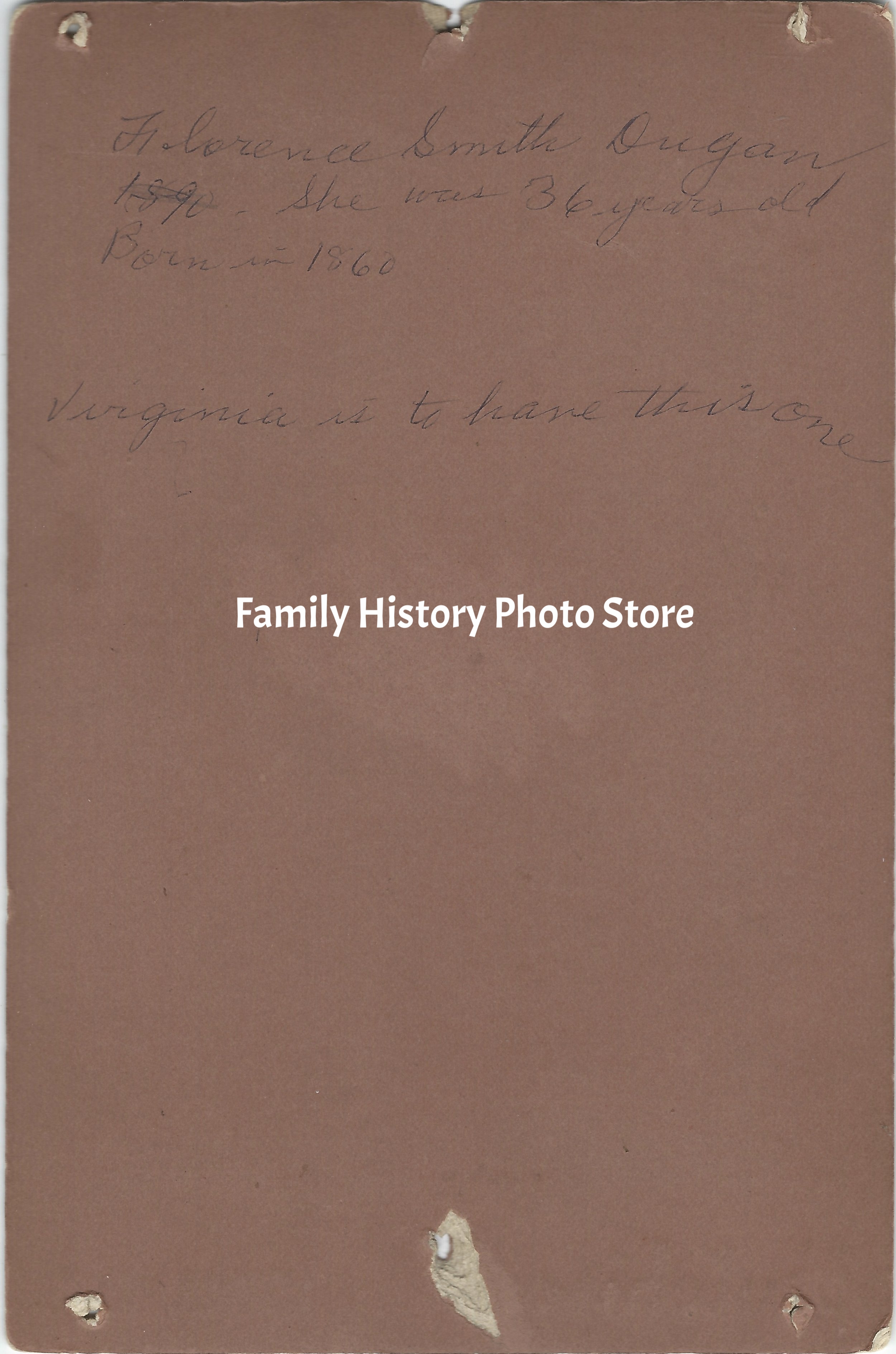 Florence (Smith) Dugan