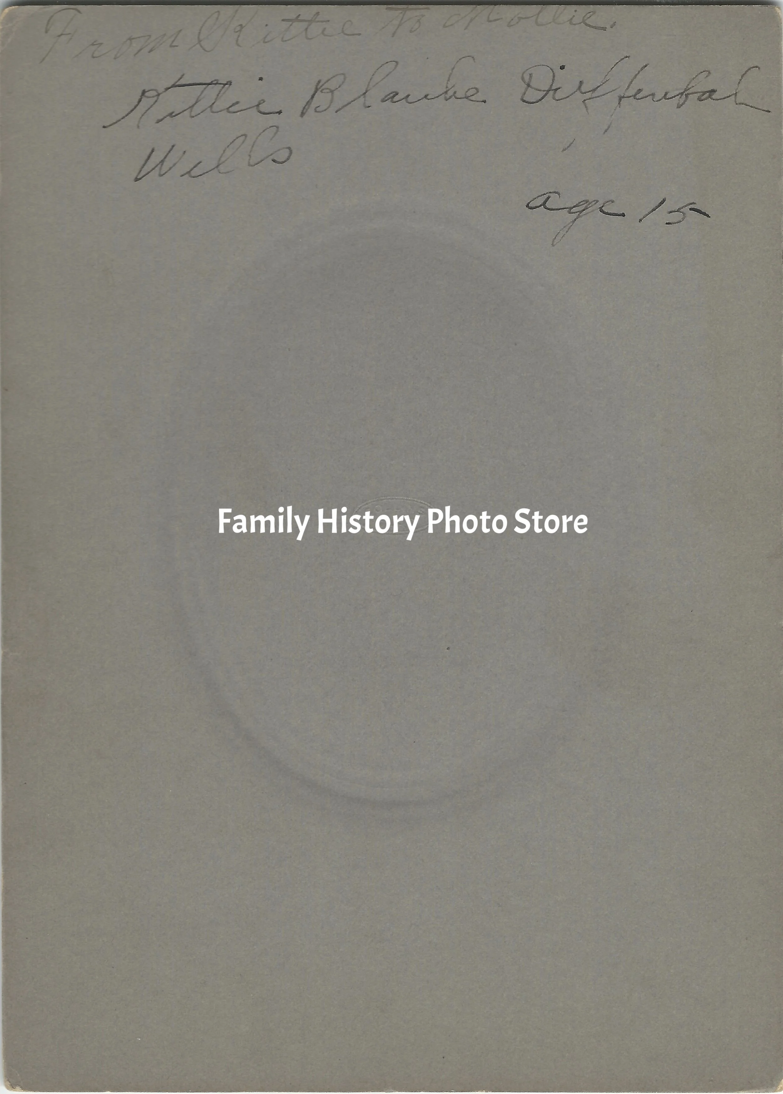 Kathryn Blanche 'Kittie' (Dieffenbach) Wells