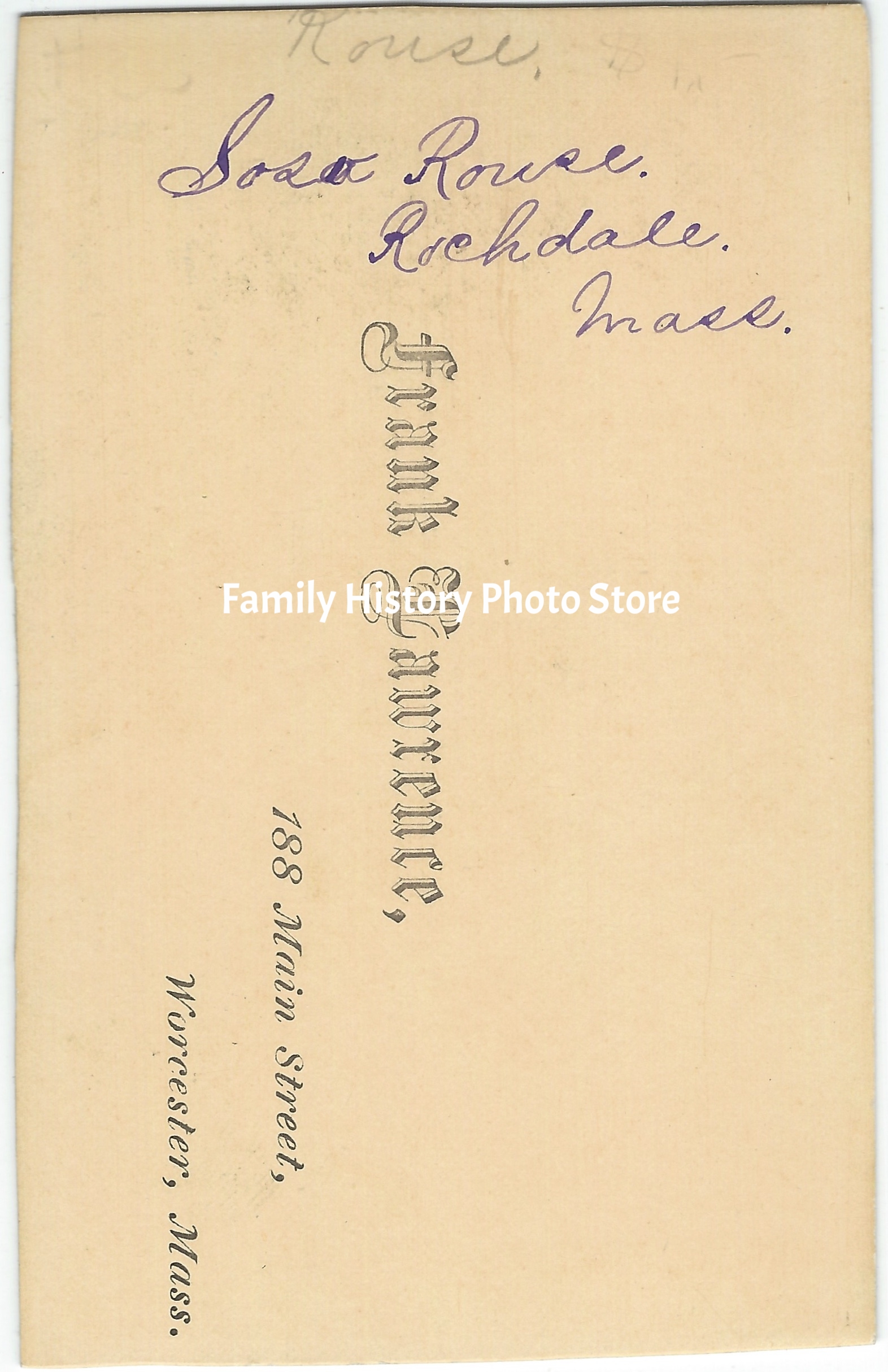 Sophronia Elizabeth 'Soso' (Rouse) Holt