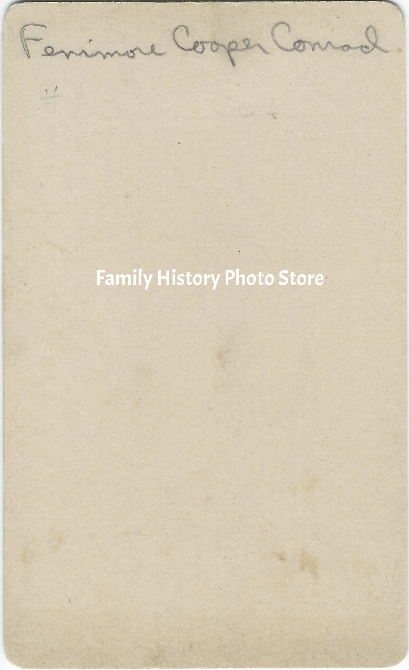 Fenimore Cooper Conrad