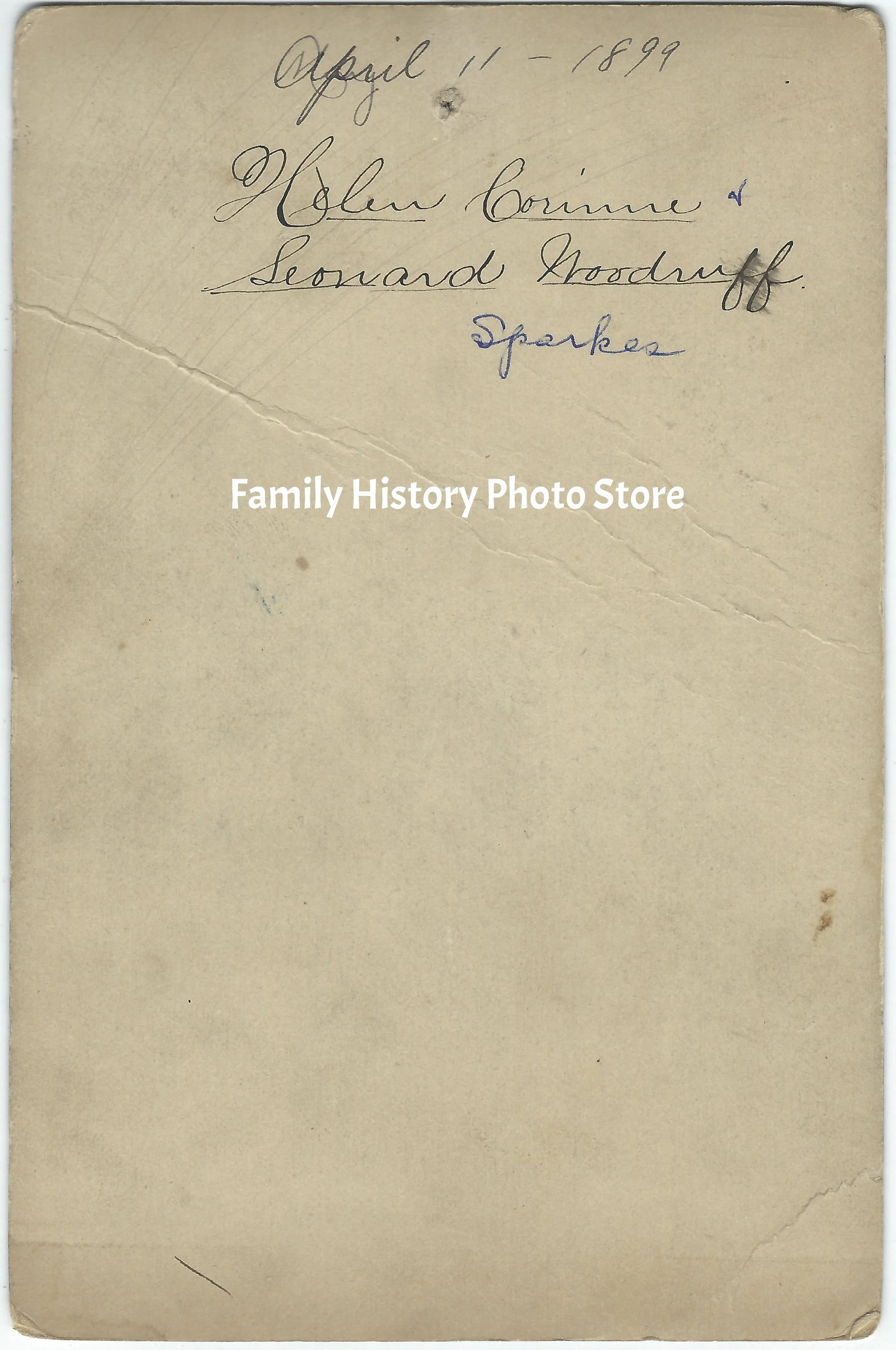 Helen Corinne (Sparkes) Monce