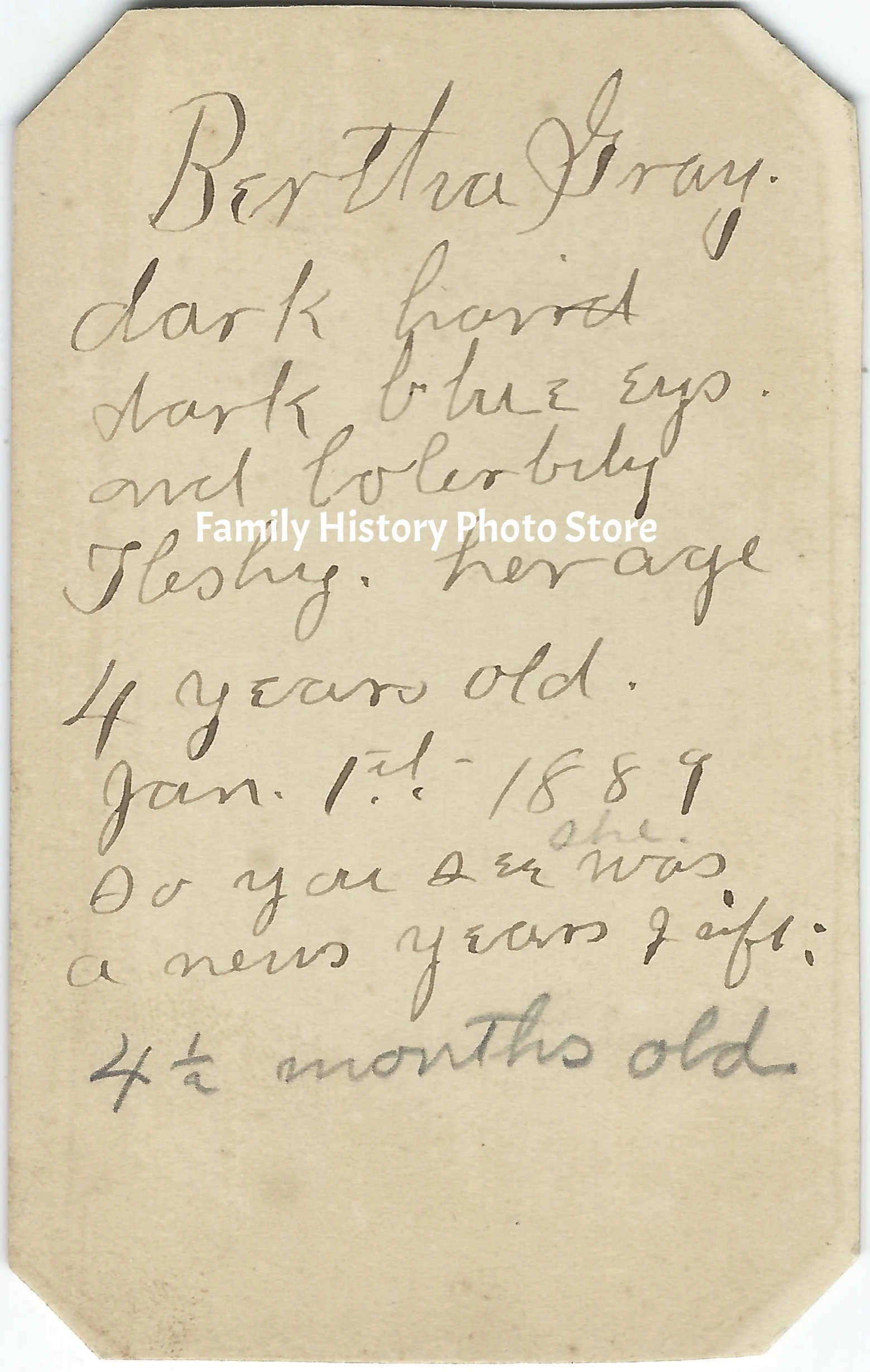 Bertha Elmira (Gray) Smith