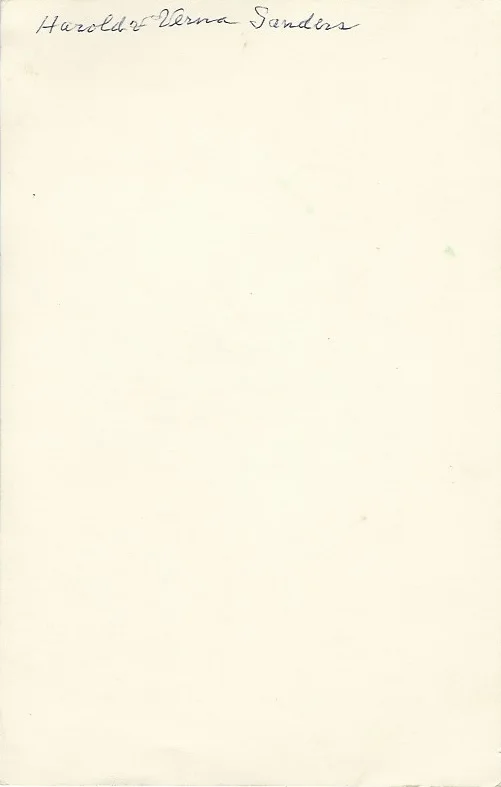 Verna H (Luedeke) Sanders