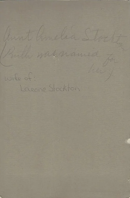 Amelia (Benedict) Stockton