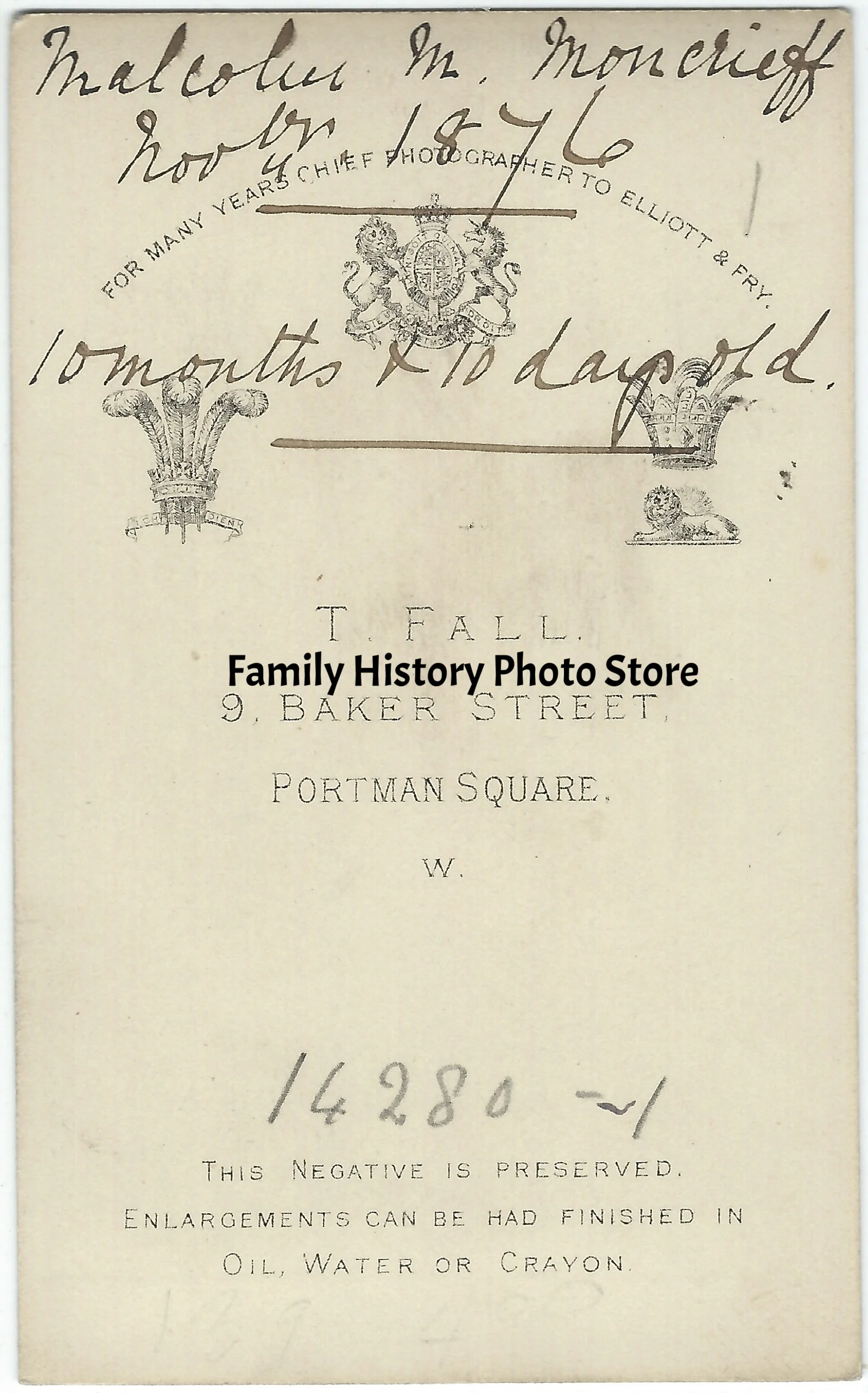 Malcolm Matthew Moncrieff, Capt