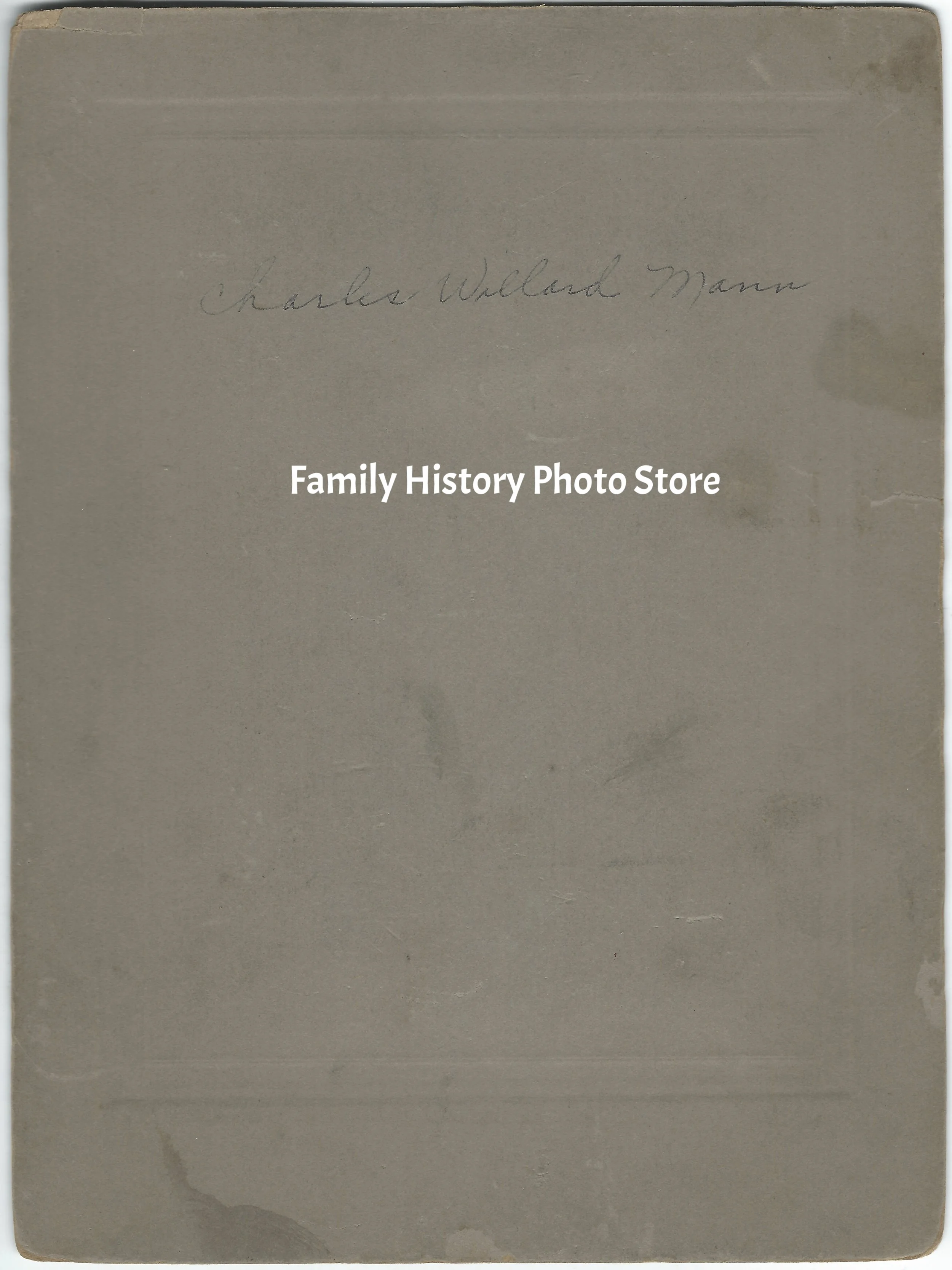 Charles Willard Mann