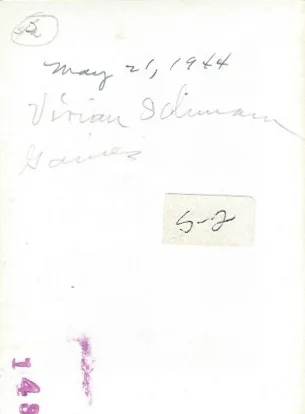 Vivian Augusta (Schumann) Gaines