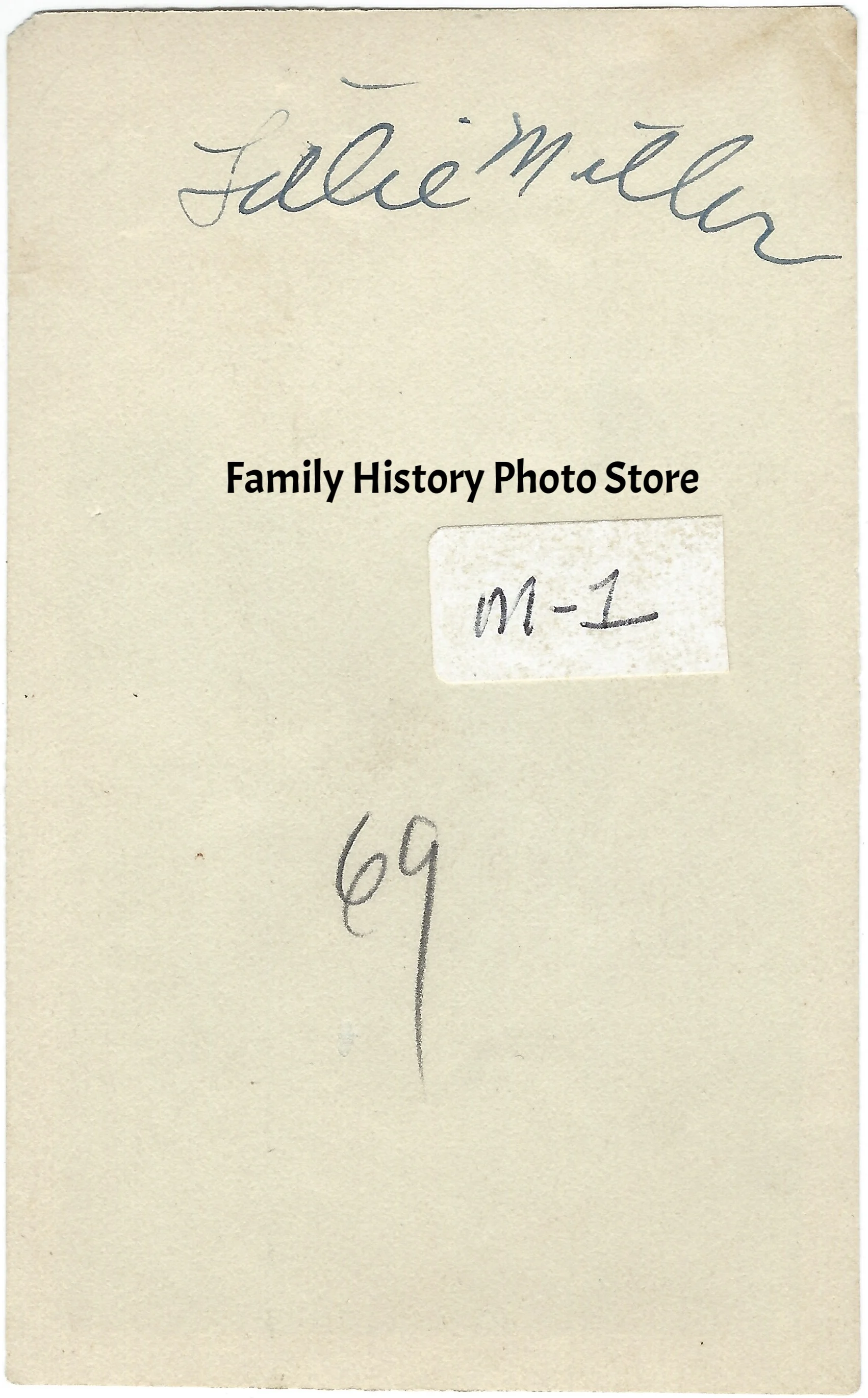 Lillie Augusta (Miller) Schumann