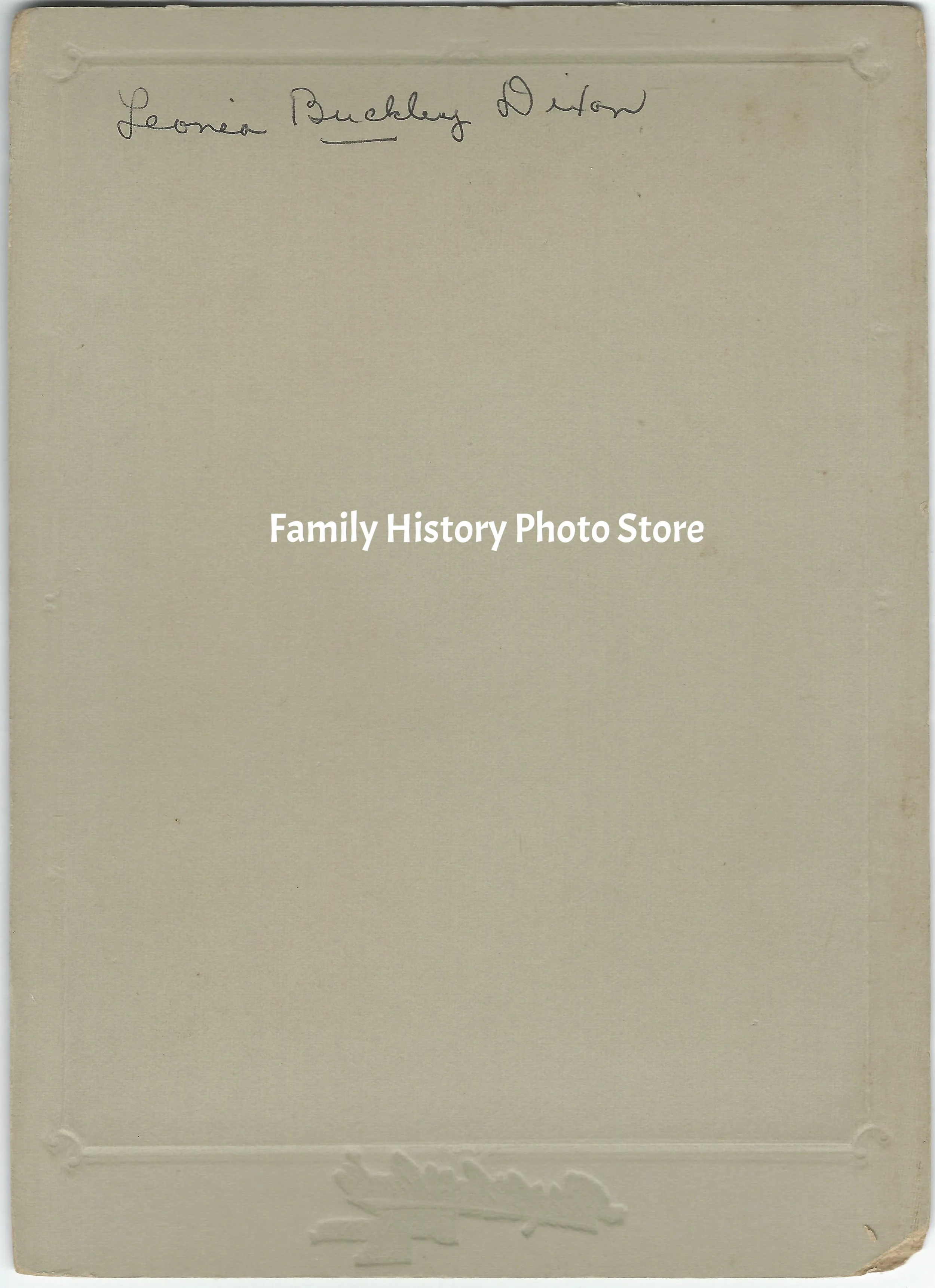 Leonia (Buckley) Dixon